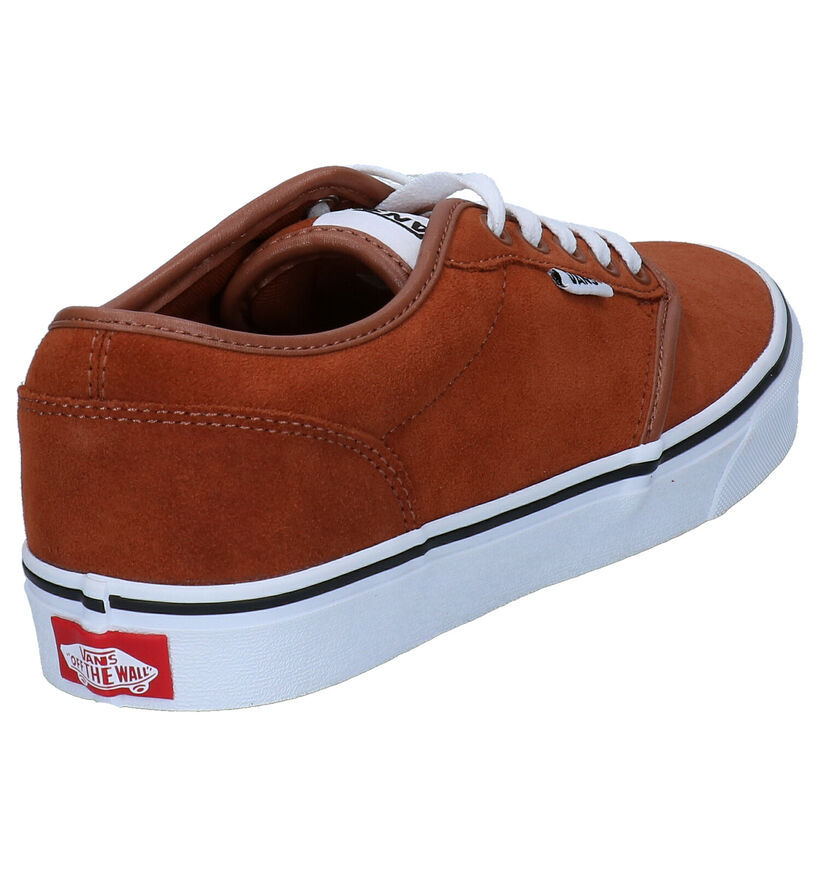 Vans Atwood Baskets de skate en Vert khaki pour hommes (337018)