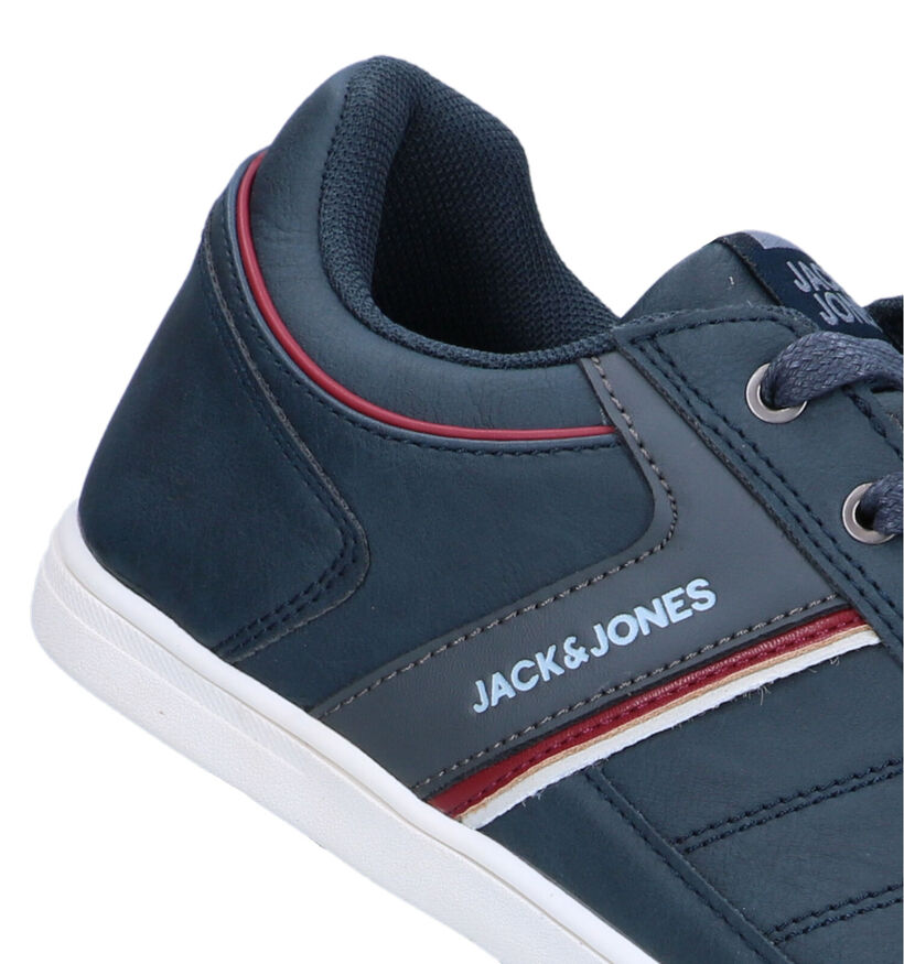 Jack & Jones Bradfield Zwarte Veterschoenen voor heren (327699) - geschikt voor steunzolen
