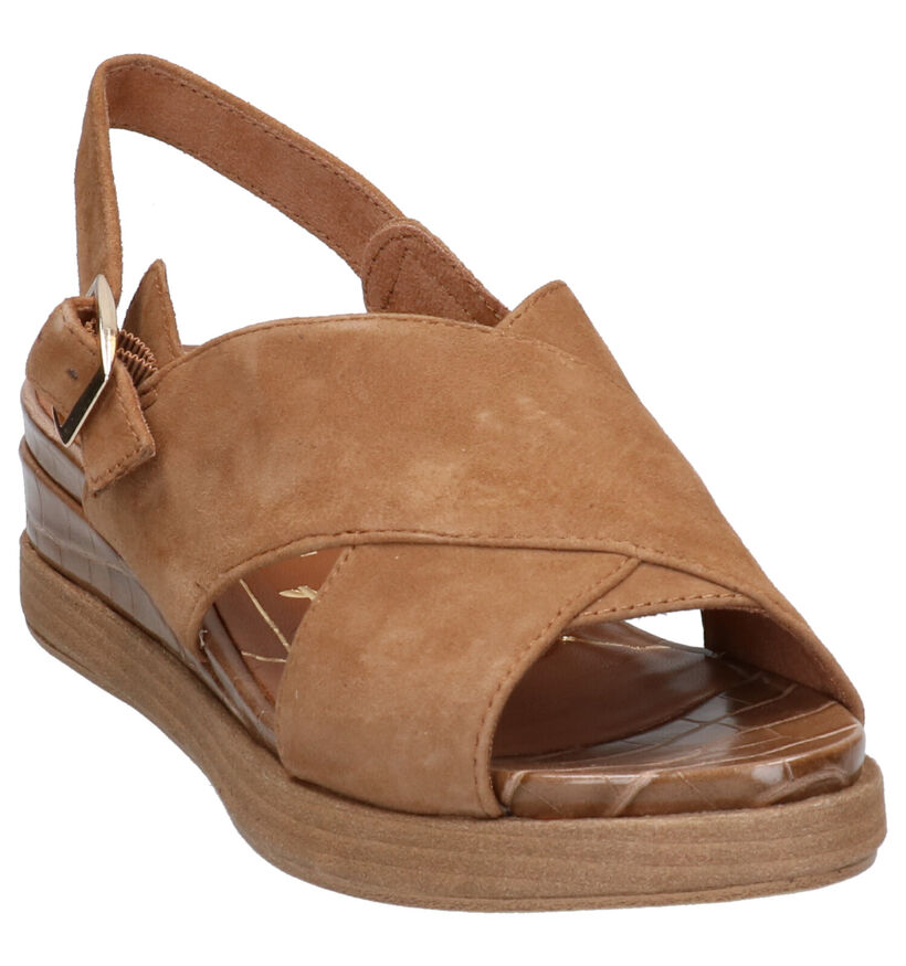 Tamaris TOUCH it Sandales en Cognac en daim (270128)