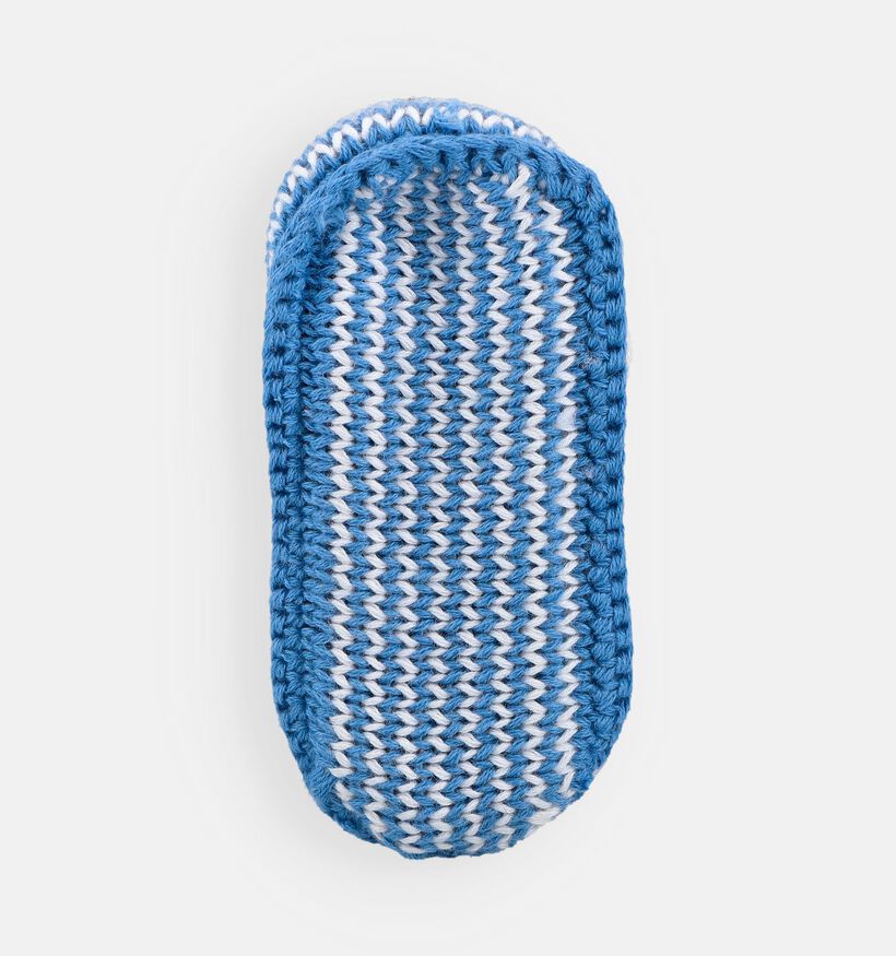 Little David Chaussons pour b&eacute;b&eacute; en Bleu pour filles, gar&ccedil;ons (374186)