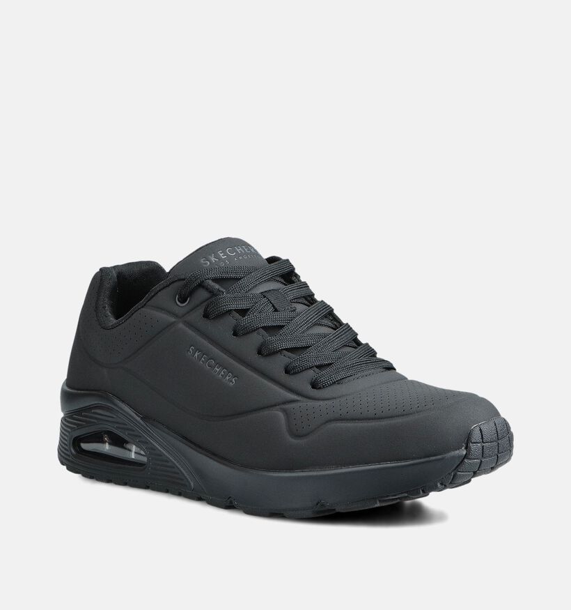 Skechers Uno Stand On Air Baskets en Noir pour hommes (366495) - pour semelles orthop&eacute;diques