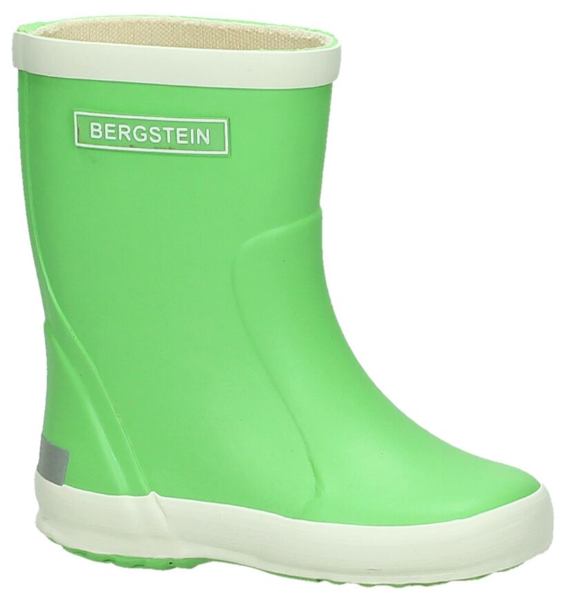 Bergstein Bottes de pluie en Jaune pour filles, garçons (280577) - pour semelles orthopédiques