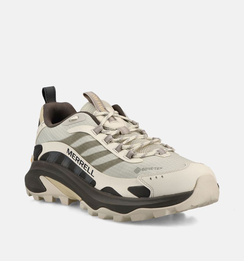 Merrell Moab Speed 2 GTX Beige Wandelschoenen voor heren (368955) - geschikt voor steunzolen