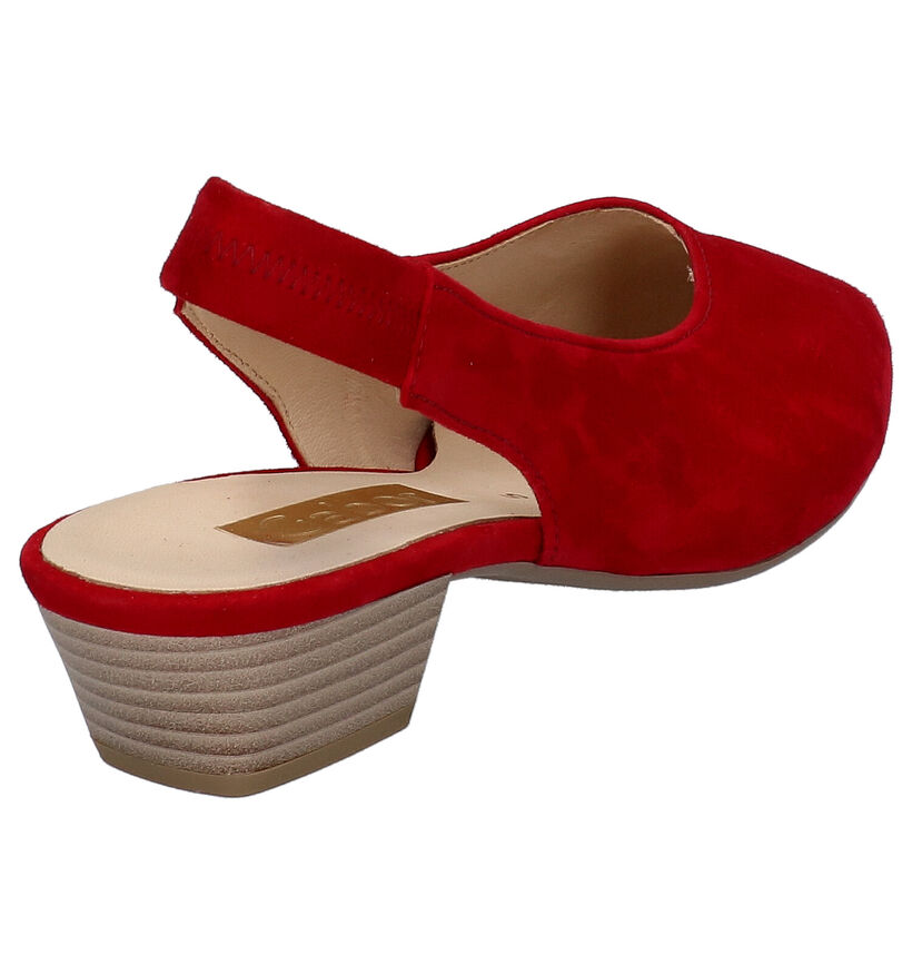 Gabor Blauwe Pumps in daim (271702)