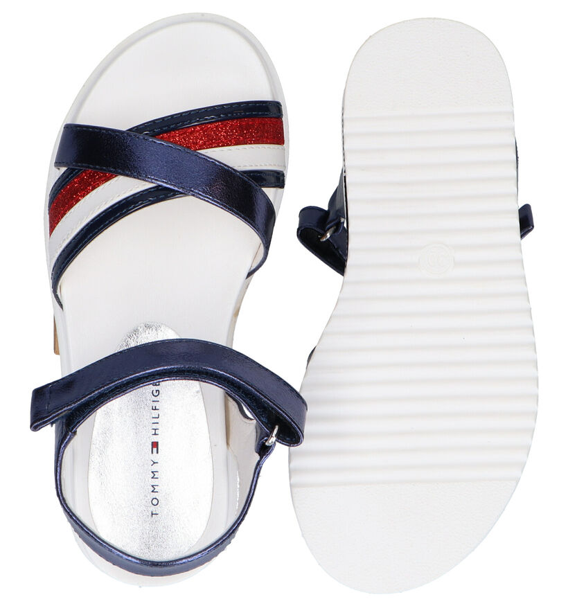 Tommy Hilfiger Blauwe Sandalen in kunstleer (285692)