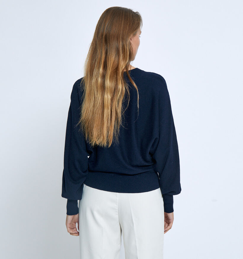 Minus Dana Bat Sleeve Sweatshirt en Bleu pour femmes (359850)