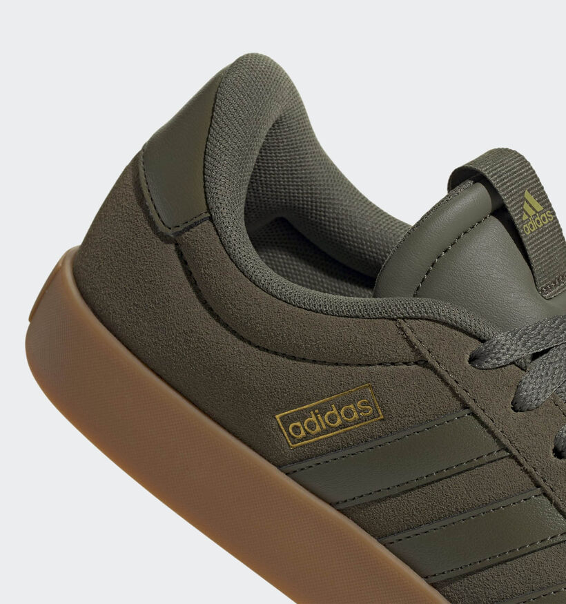 adidas VL Court 3.0 Baskets en Vert pour hommes (365409) - pour semelles orthopédiques