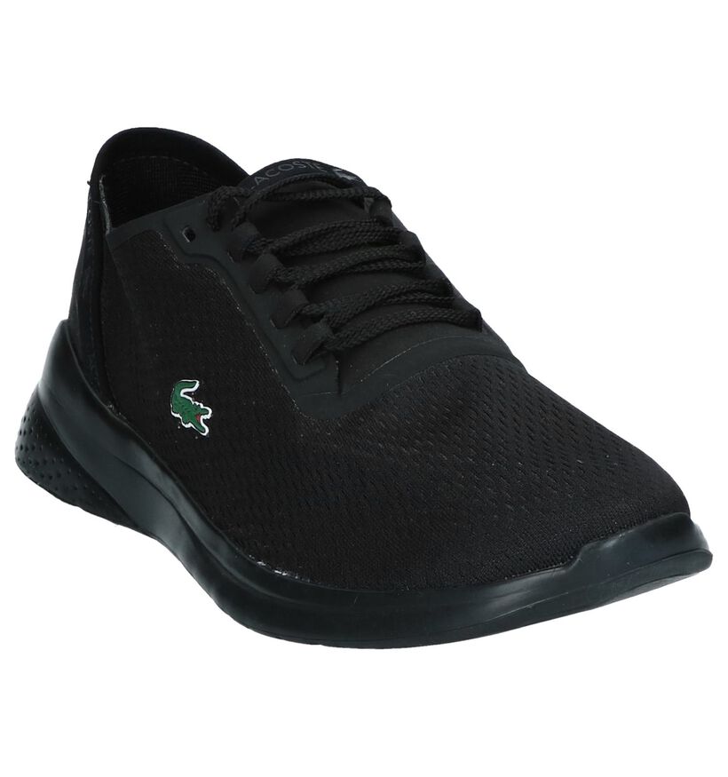 Zwarte Sneakers Lacoste LT Fit in kunstleer (239374)