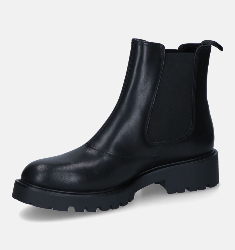 Vagabond Kenova Zwarte Chelsea boots voor dames (328714)