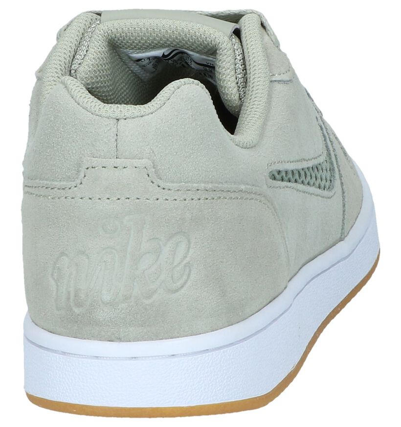 Ebernon Baskets basses en Vert kaki en nubuck (238334)