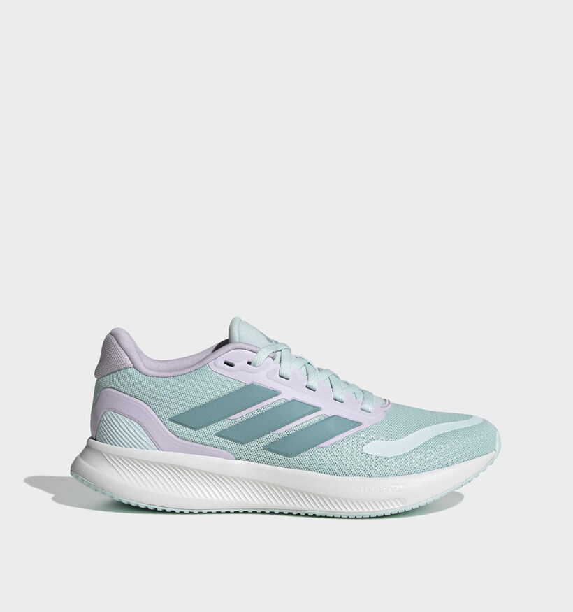 adidas Runfalcon 5 Baskets sportives en Bleu pour filles (366847) - pour semelles orthop&eacute;diques