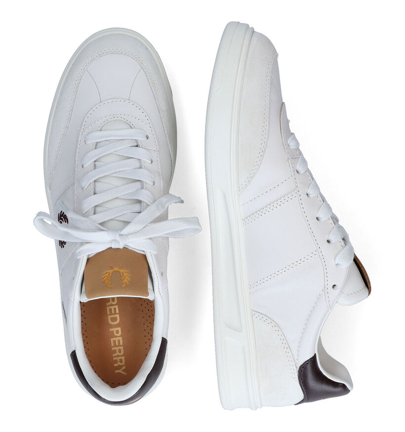 Fred Perry Witte Veterschoenen voor heren (313400)