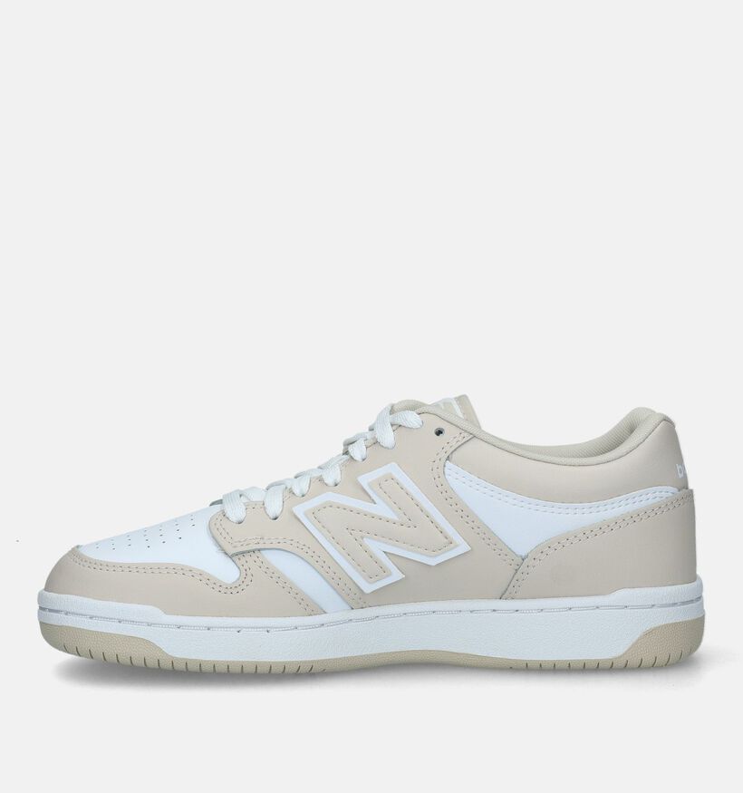 New Balance BB 480 Beige Sneakers voor dames (327401) - geschikt voor steunzolen