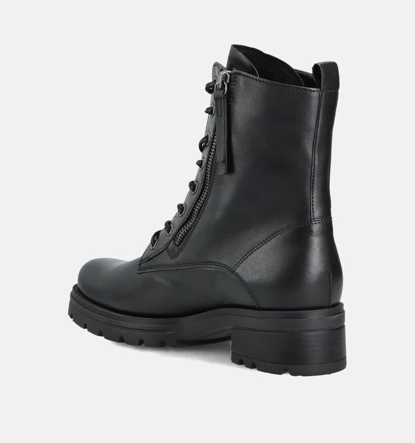 Gabor Boots à lacets en Noir pour femmes (363407) - pour semelles orthopédiques