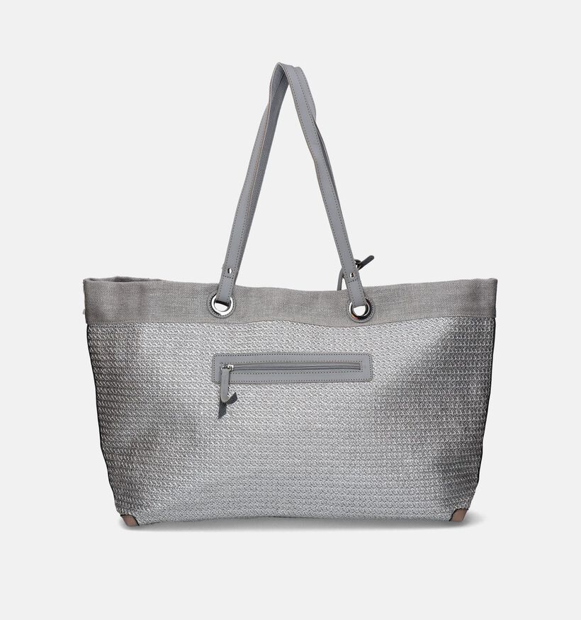 Bulaggi Sunny Zilveren Shopper tas met rits voor dames (341875)