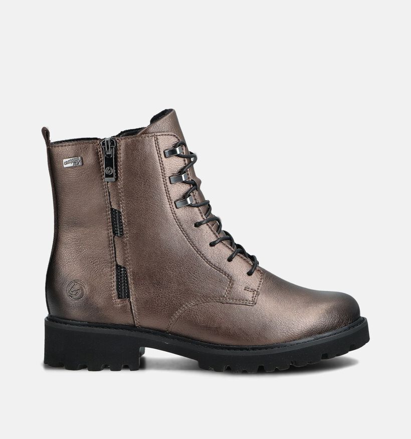 Remonte Boots à lacets en Noir Remonte Boots à lacets en Marron pour femmes (363581) - pour semelles orthopédiques