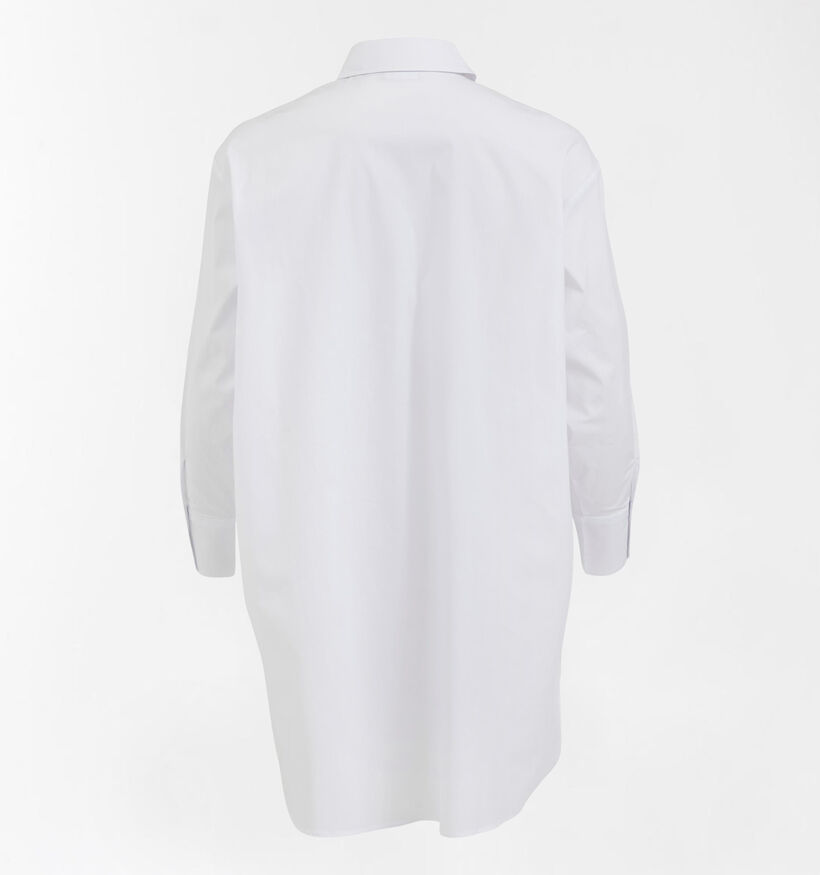 Vila Chemise Longue en Blanc (311703)