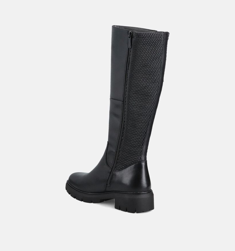 Tamaris Comfort Bottes hautes en Noir pour femmes (362909) - pour semelles orthopédiques