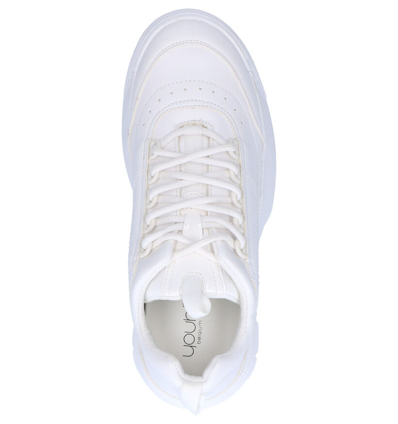 Youh! Witte Sneakers in kunstleer (263384)