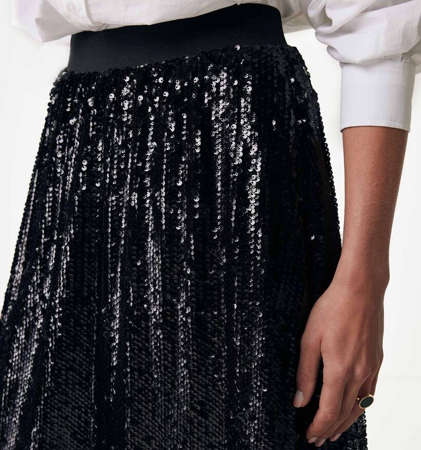 Mexx Jupe à paillettes en Noir pour femmes (334041)