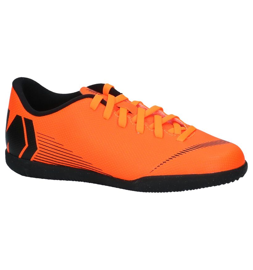 Fluo Oranje Nike JR Vaporx 12 Club Sportschoenen, , pdp