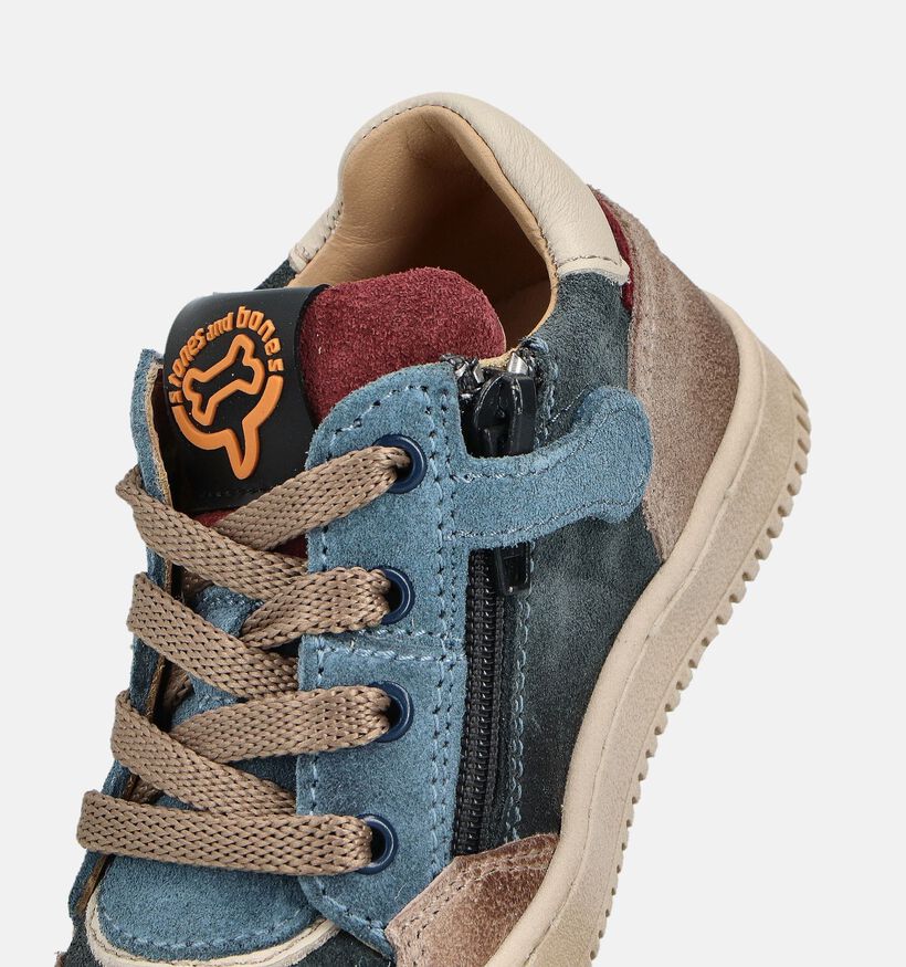 Stones and Bones Need Blauwe Sneakers voor jongens (362010) - geschikt voor steunzolen