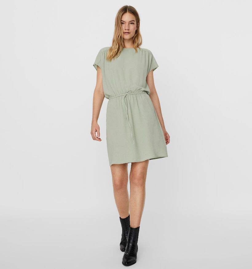 Vero Moda Sasha Robe en Vert (301411)