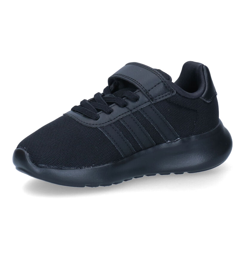 adidas Lite Racer 3.0 Baskets en Noir pour garçons (301175) - pour semelles orthopédiques