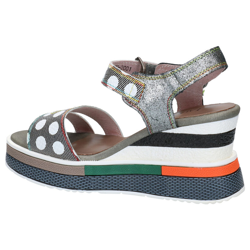 Laura Vita Dacddyo Multicolor Sandalen in leer (275033)
