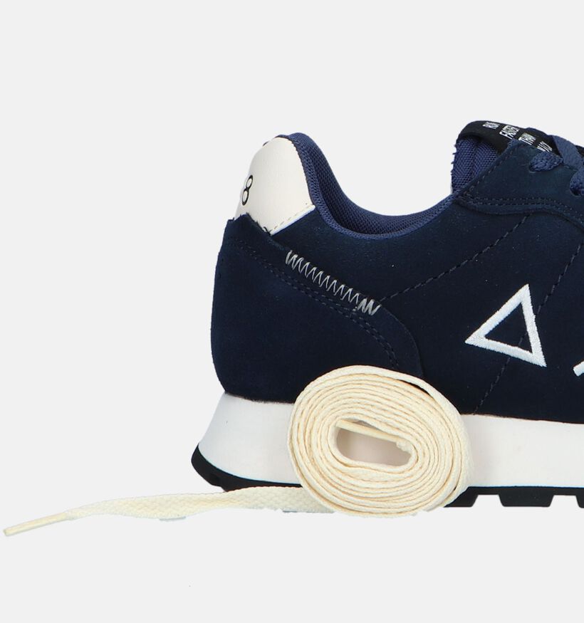 Sun 68 Tom Suede Kaki Sneakers voor heren (329900) - geschikt voor steunzolen
