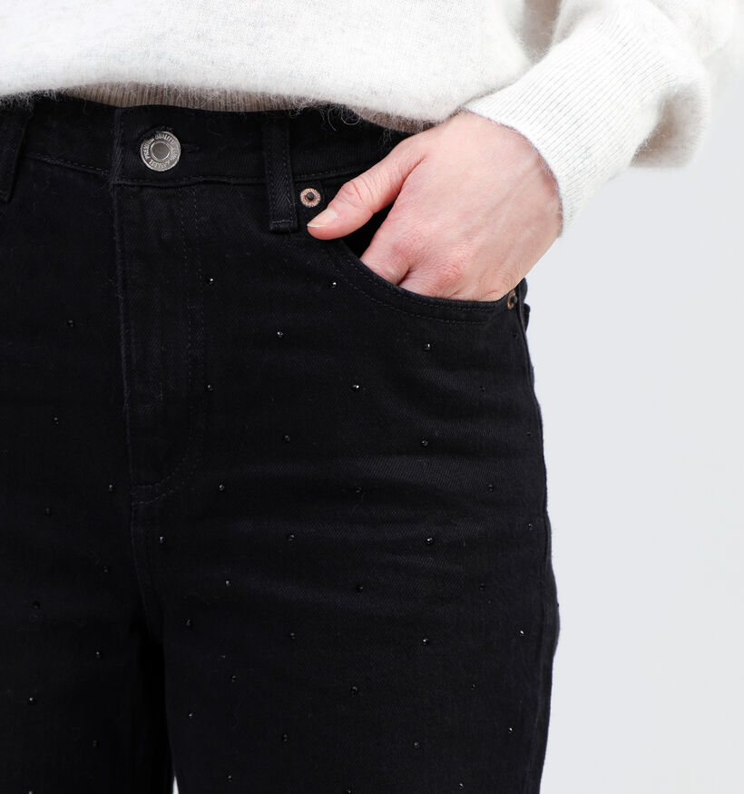 Vero Moda Tessa Wide leg jeans en Noir L32 pour femmes (349033)