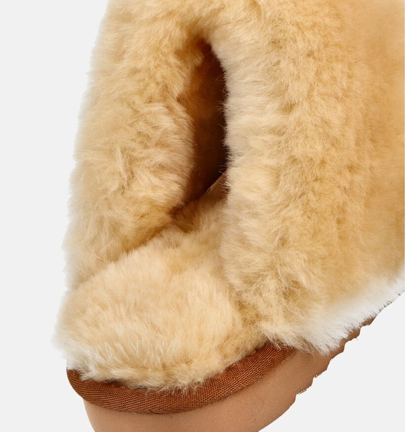 Warmbat Flurry Cognac Open Pantoffels voor dames (379624)