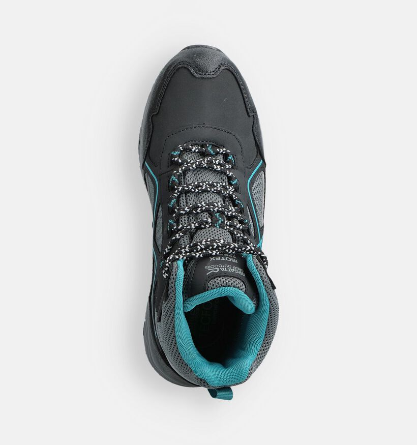 Regatta Lady Vendeavour Chaussures de randonnée en Noir/Gris pour femmes (362152) - pour semelles orthopédiques
