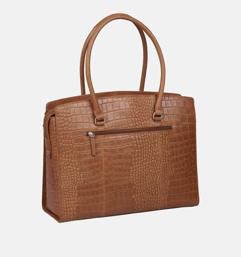 Burkely Sacs ordinateur Noir/Cognac