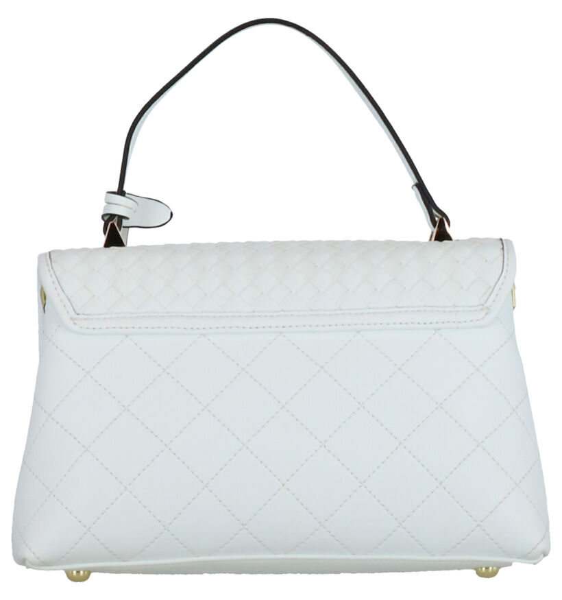 Kisses of Pearl Zora Sac à Main en Blanc en simili cuir (273760)