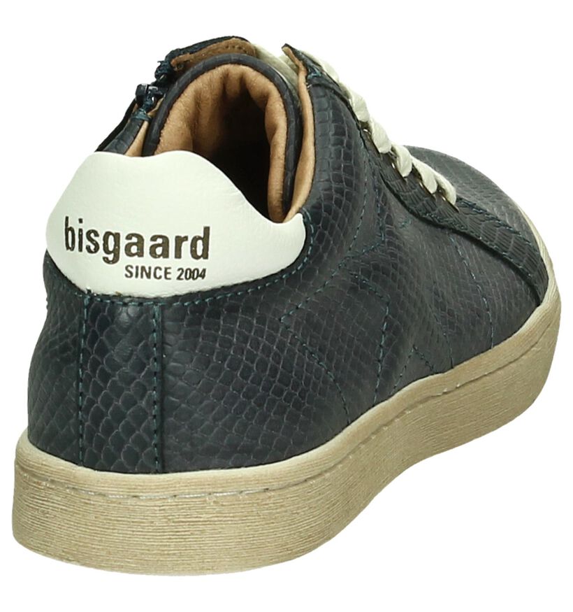 Sneakers Donker Blauw Bisgaard in leer (193503)