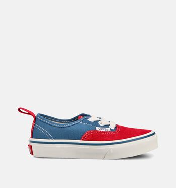 Vans Authentic Low Baskets Elastic Lace PRIMARY TRUE NAVY/Elastic Lace PRIMARY RACING RED