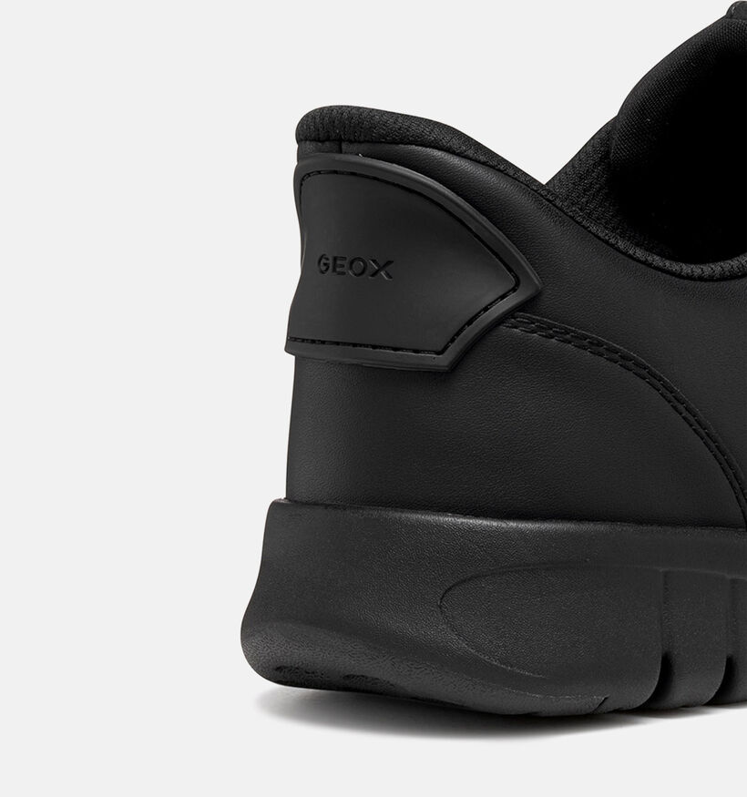 Geox Flextride Zwarte Sneakers voor heren (360114) - geschikt voor steunzolen