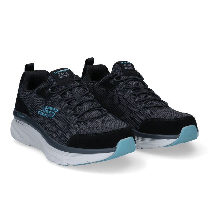 Skechers D'Lux Walker Relaxed Fit Taupe Slip-on sneakers voor heren (322960)