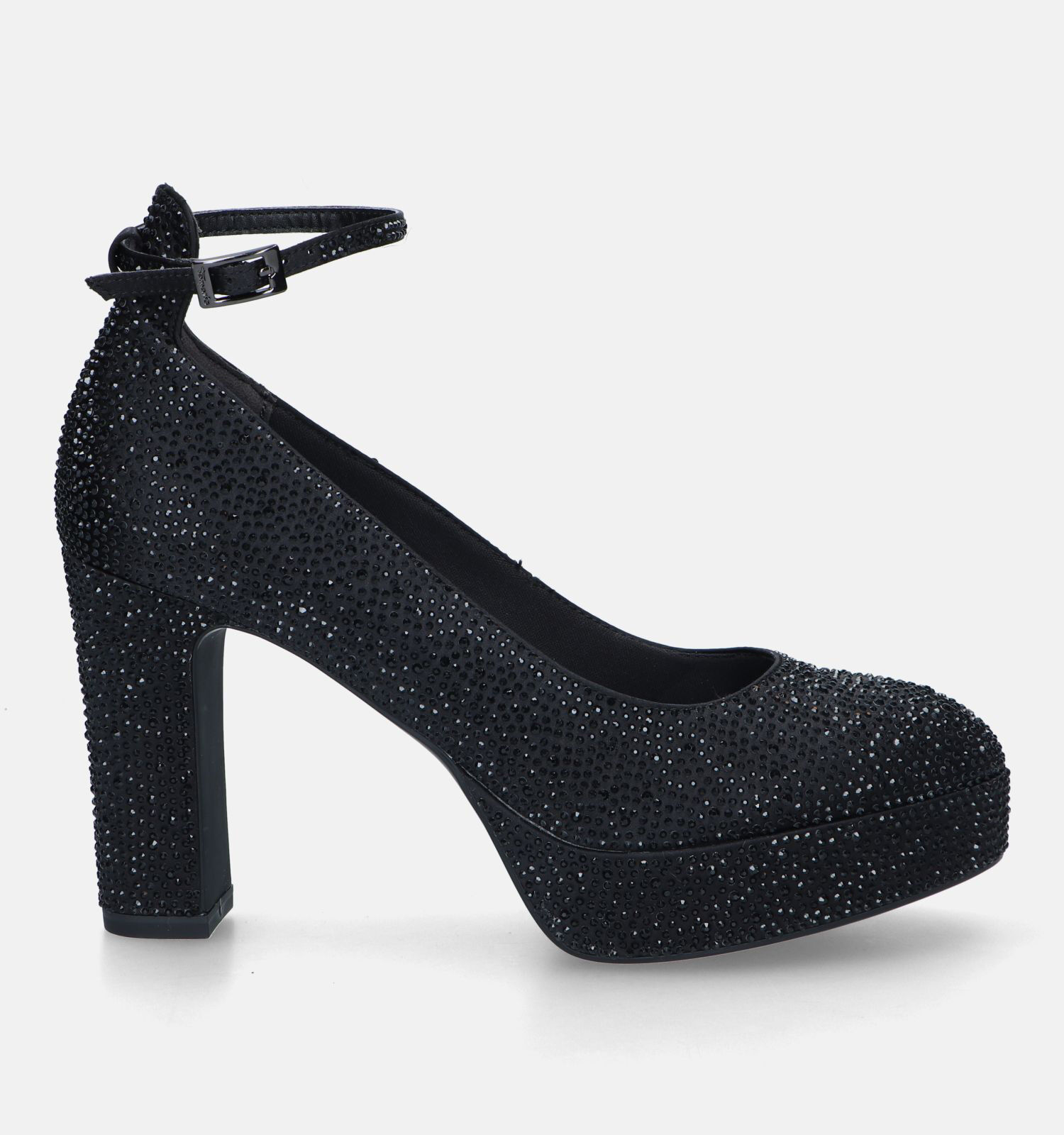 Zwarte pumps met riempje sales