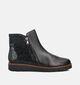 Solemade Zoe Bottines plates en Noir pour femmes (380022) - pour semelles orthop&eacute;diques