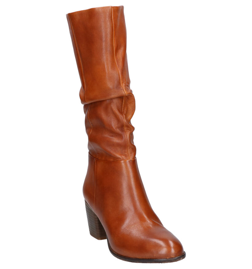 SPM Cognac Laarzen in leer (256088)