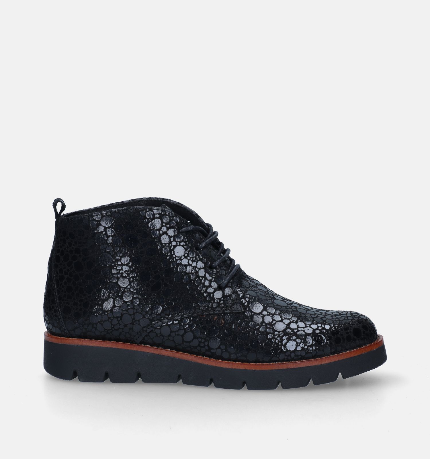 Solemade Zoe 28 Zwarte Hoge schoenen Dames Enkellaarsjes Lage schoenen Online op TORFS.BE