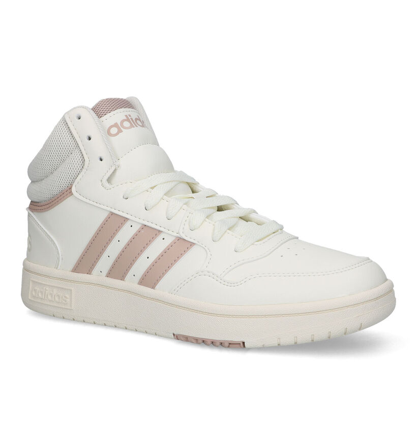 adidas Hoops 3.0 Mid Witte Sneakers voor dames (329412) - geschikt voor steunzolen