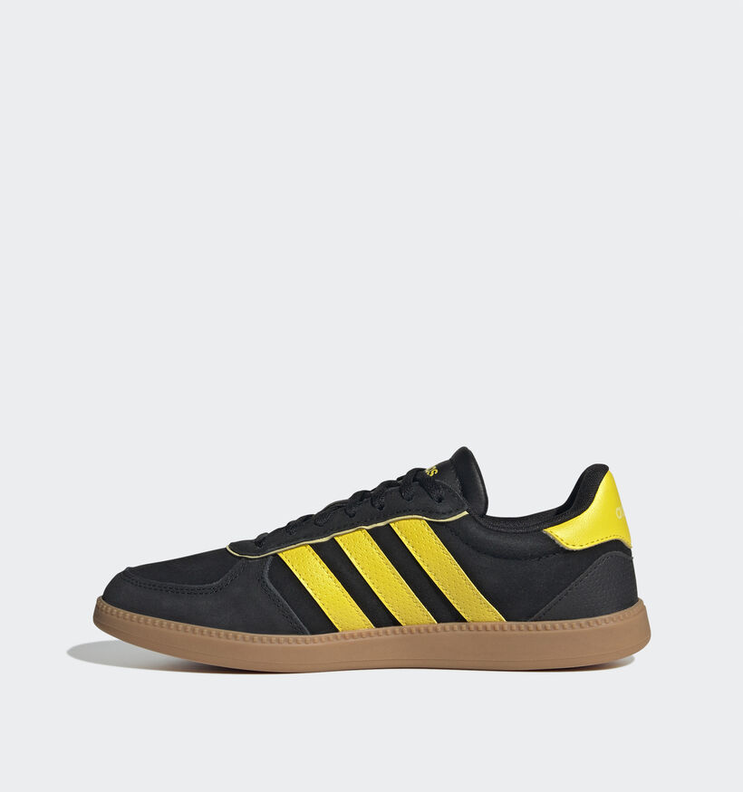 adidas Breaknet Sleek Zwarte Sneakers voor dames (350135)