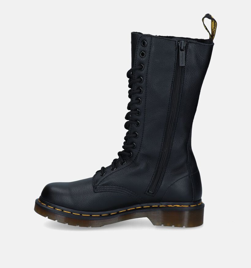 Dr. Martens 1B99 14 Eye Zip Boots en Noir pour femmes (343601) - pour semelles orthopédiques