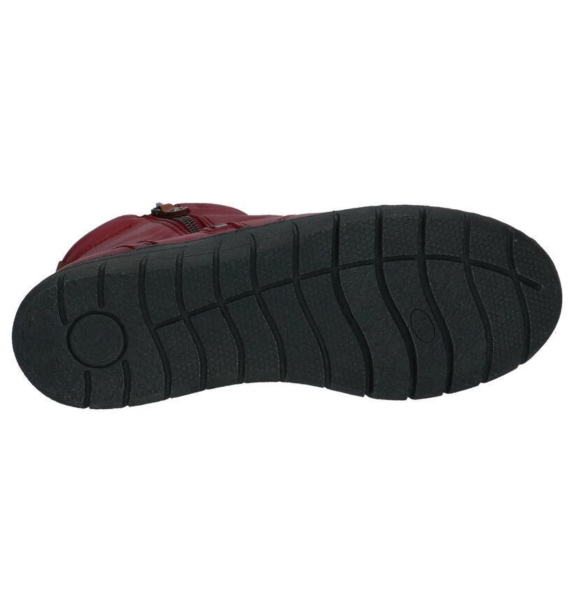 Be Natural Bottillons en Bordeaux en cuir (225928)