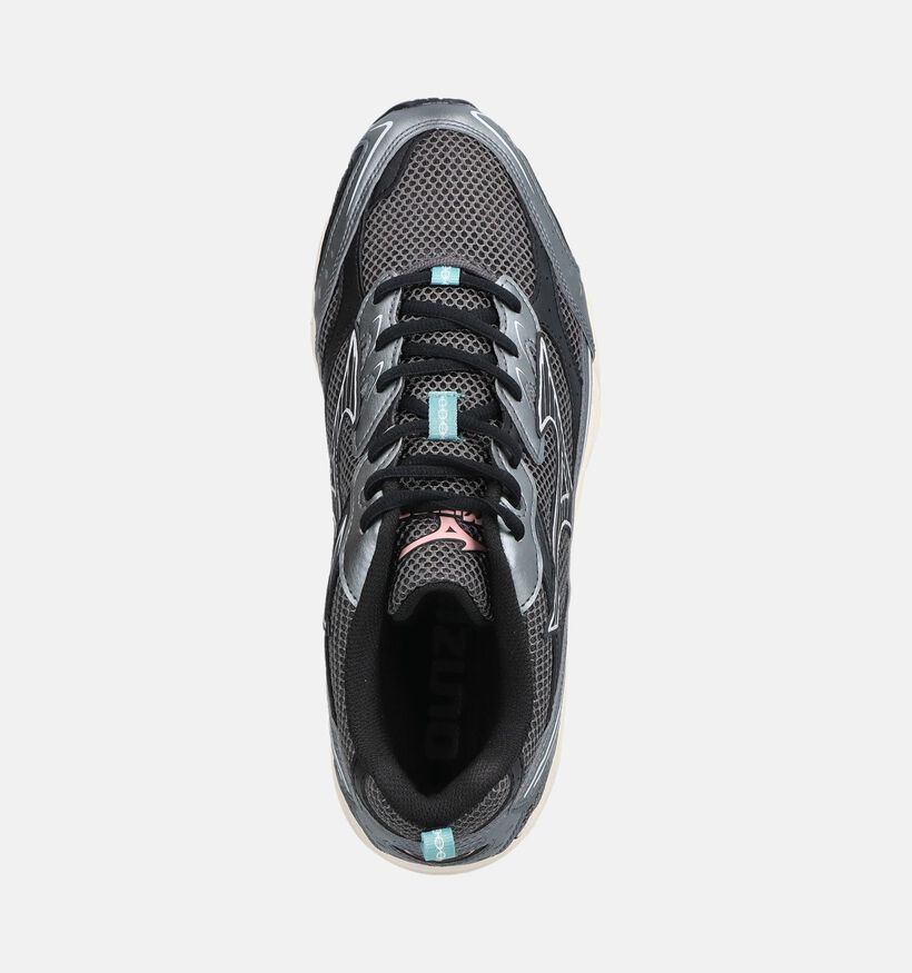 Mizuno MXR Sport Baskets en Noir/Gris pour hommes (376421)
