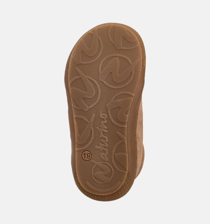Naturino Macks 2 Suede Chaussures bébé en Cognac pour filles, garçons (364279) - pour semelles orthopédiques