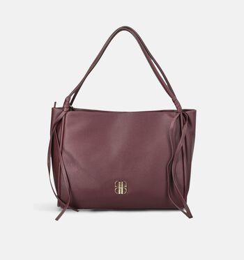 Laurent David Schoudertassen Zwart/Cognac/Bruin/Bordeaux